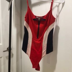 Colorblock Bodysuit